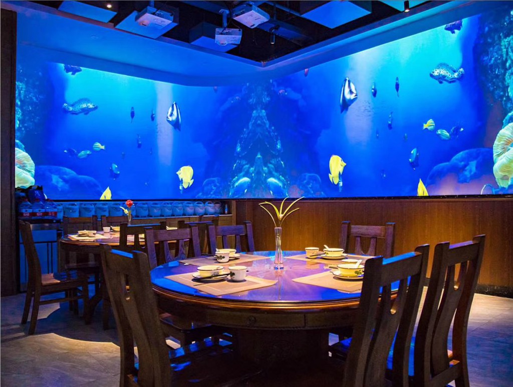 江西贛州首家5D全息投影餐廳改造完成開業(yè)-博視界科技